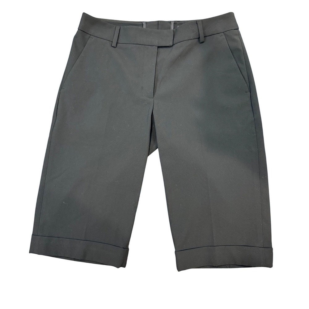 H&M Black Knee Length Bermuda Shorts‎